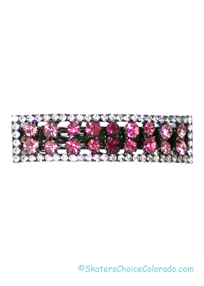 Barrettes Rhinestones Large Hair Style 1 - Click Image to Close